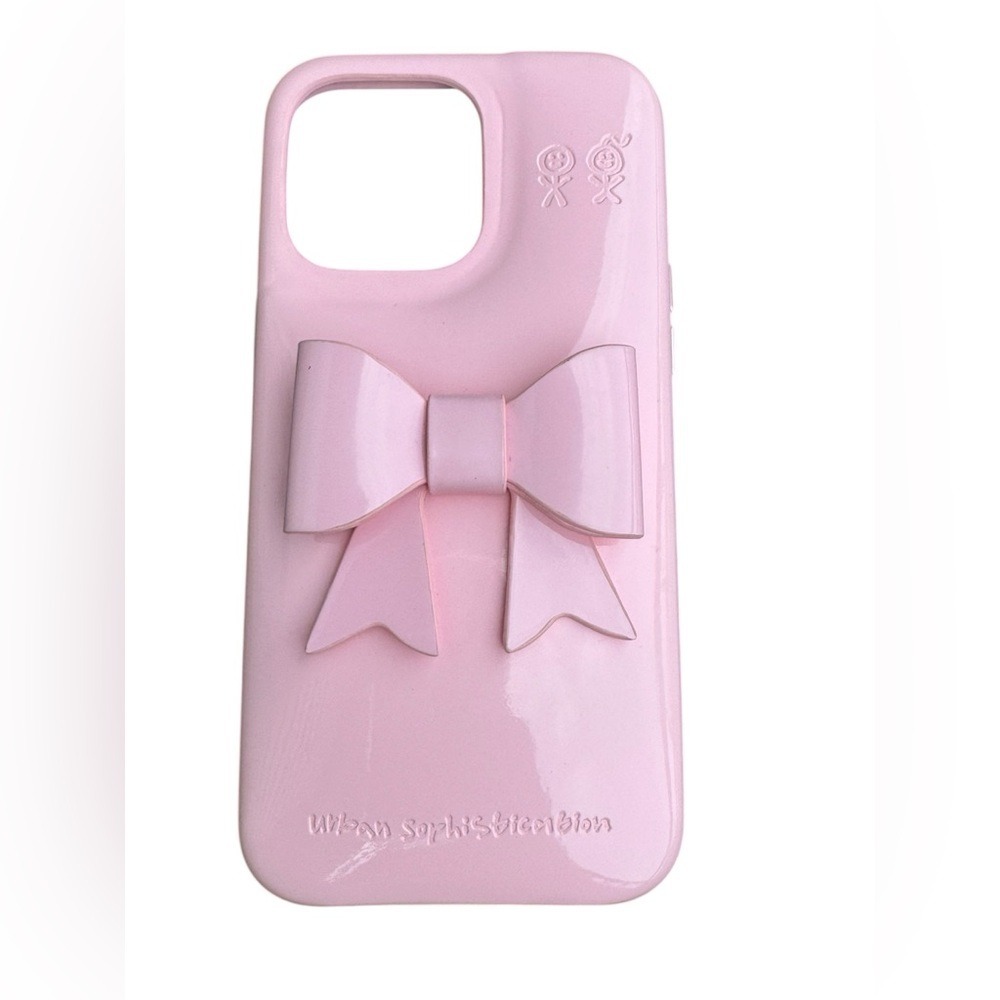🎀🎀 Urban sophistication The Soap Case® - Bow in Pink 15 PRO MAX 🎀🎀